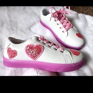 Girls light up shoes